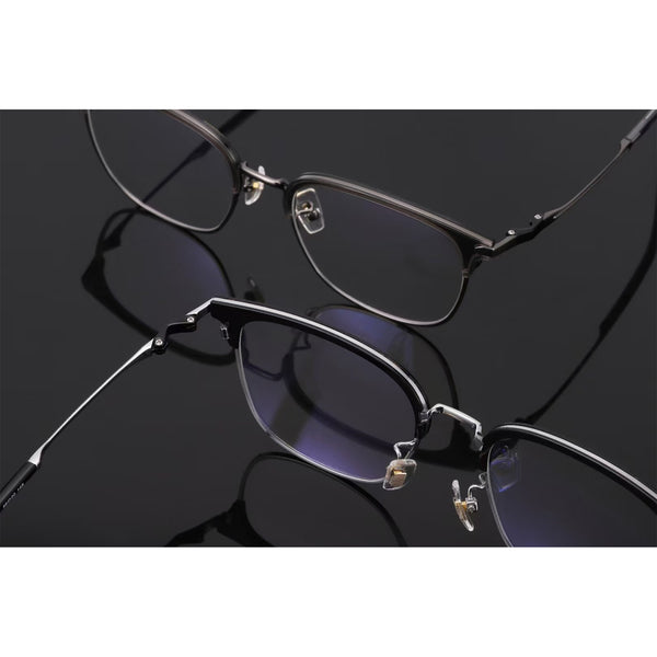 Browline Glasses EF1067 - Wide Frames For Men With Larger Heads