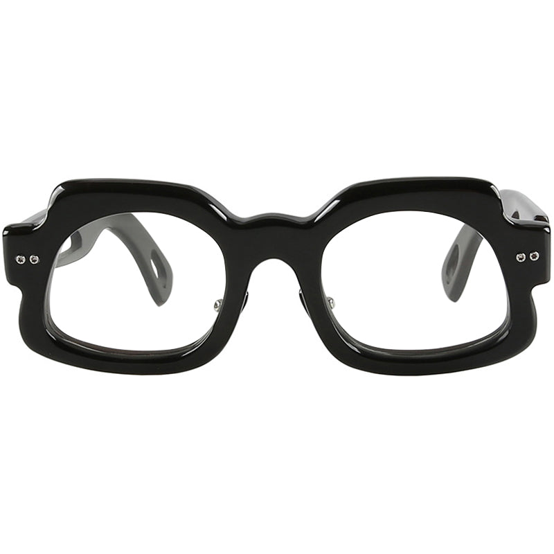 Buffalo Horn Geometric Glasses NJ1048