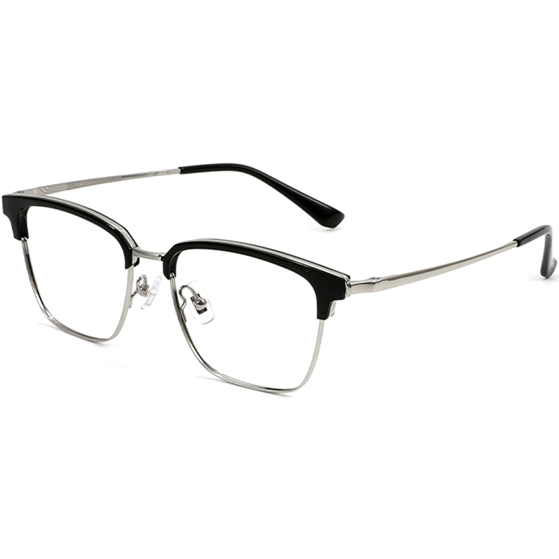 Browline Glasses EF1079 - Wide Frames For Men With Larger Heads
