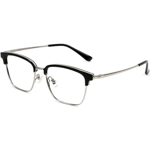 Browline Glasses EF1079 - Wide Frames For Men With Larger Heads