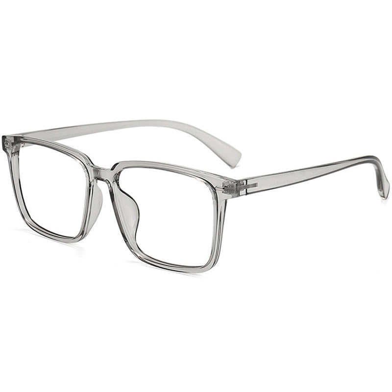 Square Glasses EF1037 - Wide Frames for Men with Larger Heads