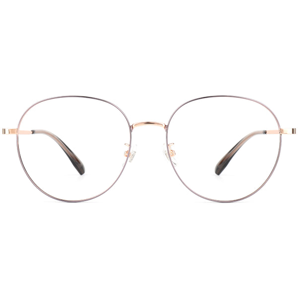 Round Glasses EF1145 - Wide Frames for Men with Larger Heads