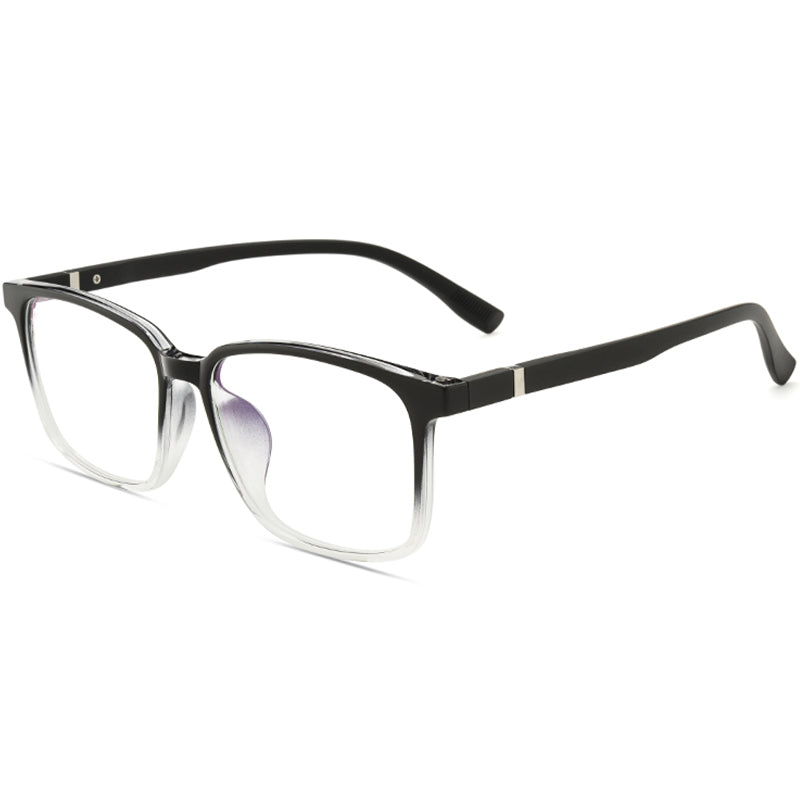 Rectangle Glasses EF1013 - Wide Frames for Men with Larger Heads