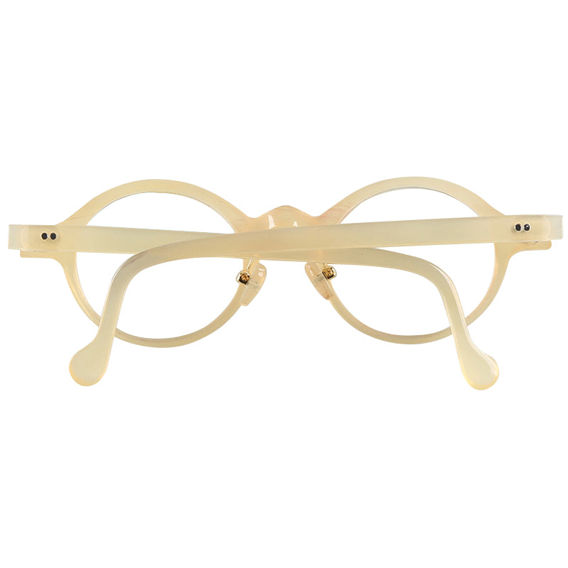 Buffalo Horn Round Glasses NJ1049
