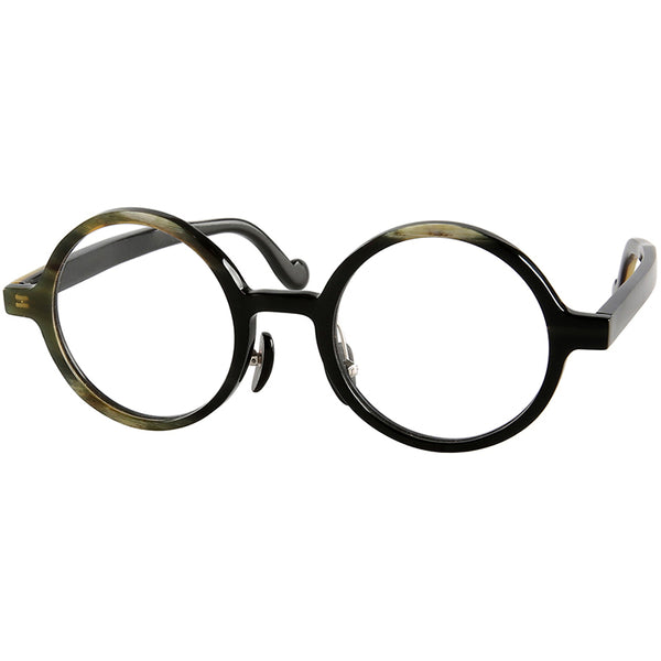 Buffalo Horn Round Glasses NJ1155