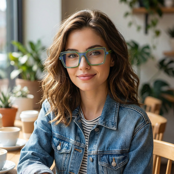 Square Glasses YEA1114