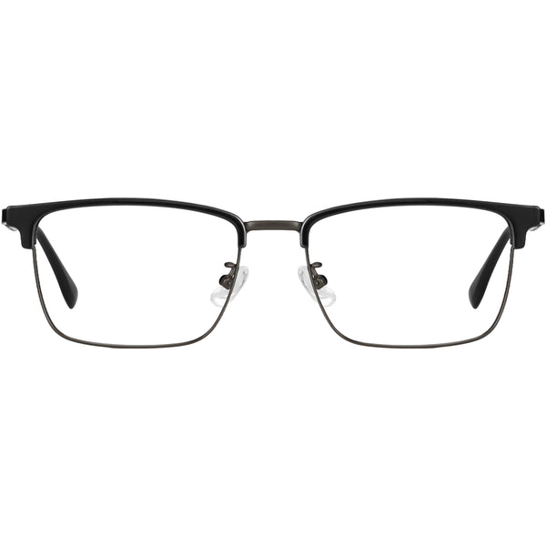 Browline Glasses EF1010 - Wide Frames for Men with Larger Heads