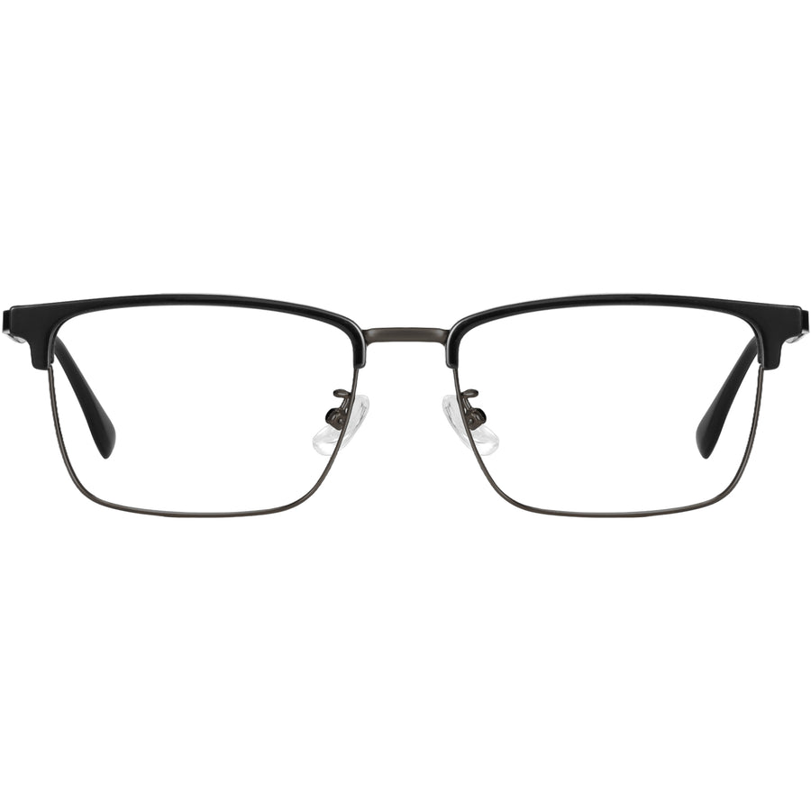 Browline Glasses EF1010 - Wide Frames for Men with Larger Heads