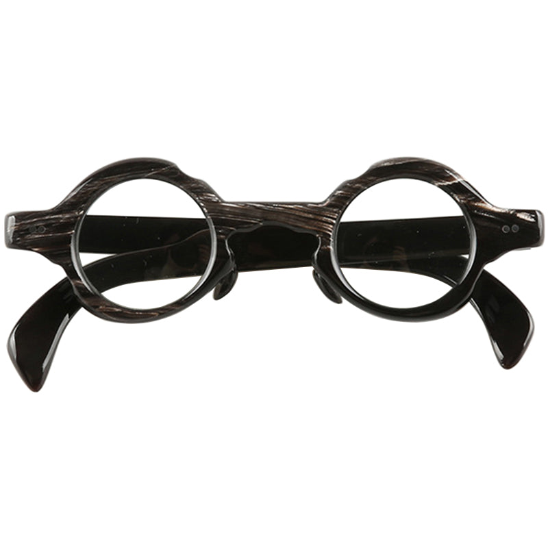 Buffalo Horn Round Glasses NJ1073