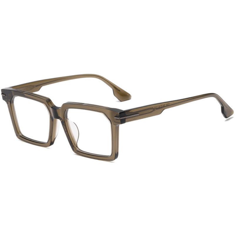 Square Glasses HT1003 - Wide Frames For Men With Larger Heads