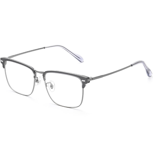 Browline Glasses EF1084 - Wide Frames For Men With Larger Heads