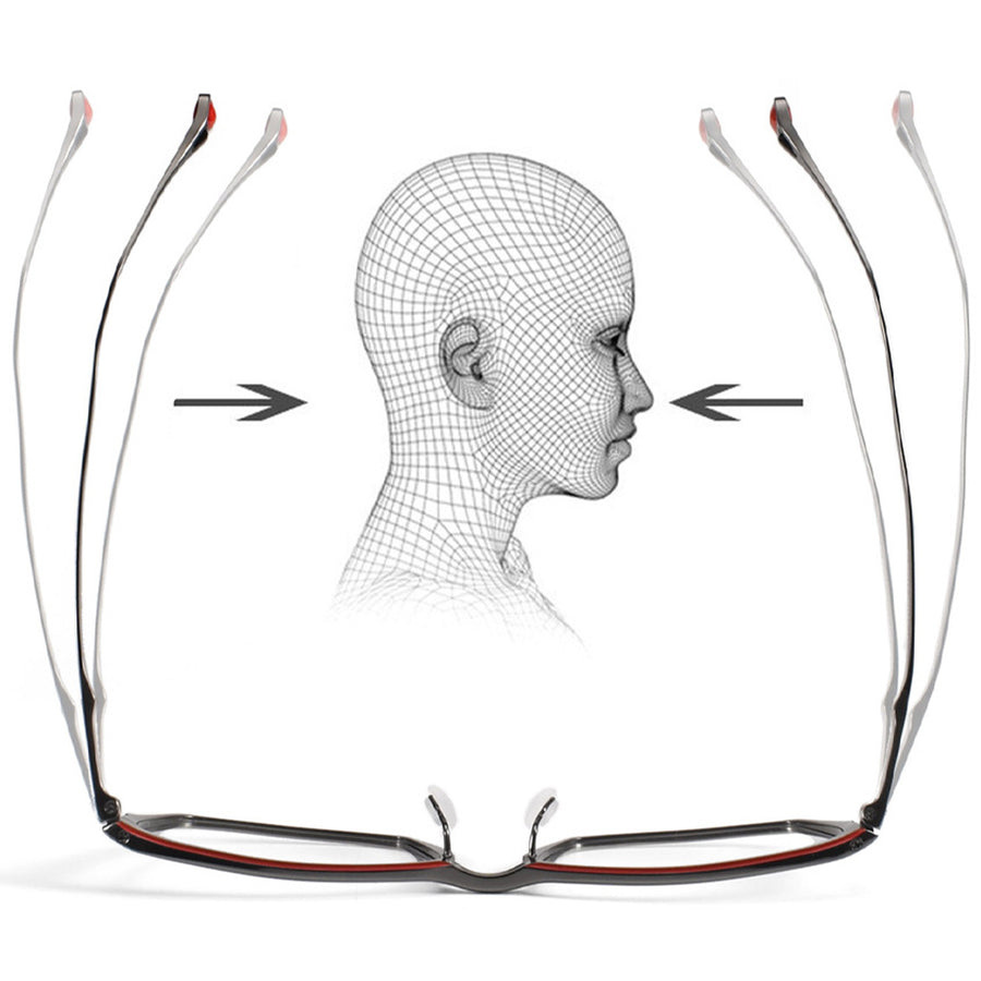 Rectangle Glasses YM1039