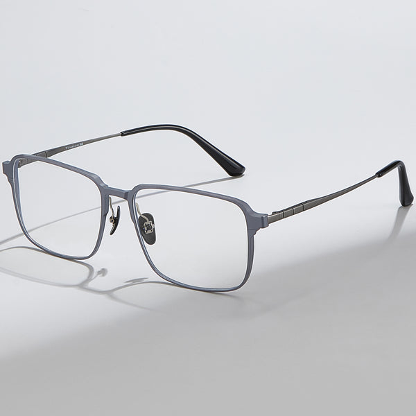 Square Glasses EF1183 - Wide Frames For Men With Larger Heads