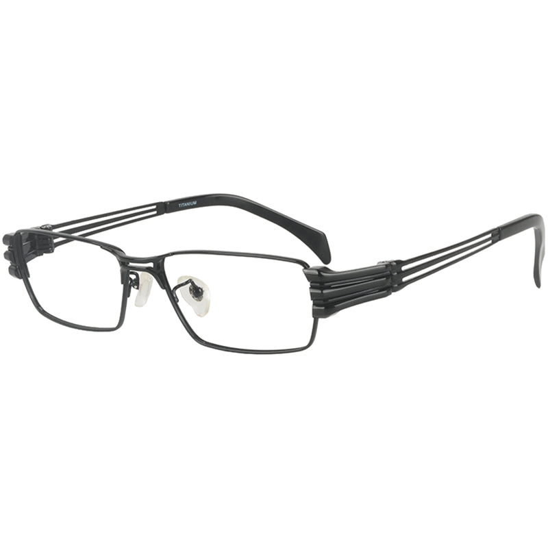 Rectangle Glasses EF1025 - Wide Frames for Men with Larger Heads