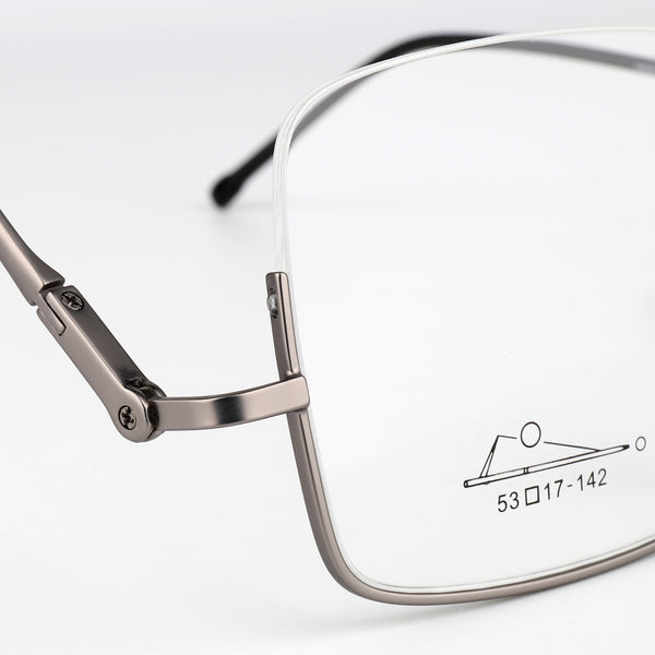 Square Billiards & Pool Glasses RV1052 – Reverse Half-Rim, Adjustable Tilt