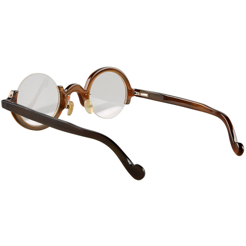 Buffalo Horn Round Glasses NJ1002