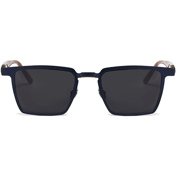 Square Flip Up Glasses EF1089 - Wide Frames For Men With Larger Heads