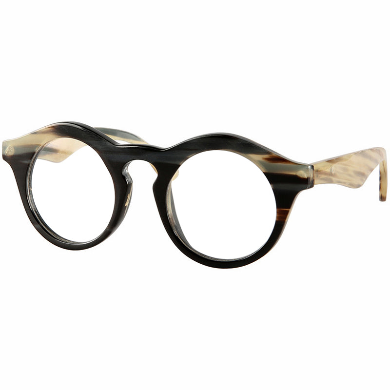 Buffalo Horn Round Glasses NJ1149