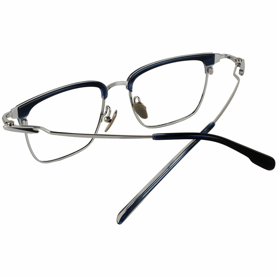 Browline Glasses EF1103 - Wide Frames for Men with Larger Heads