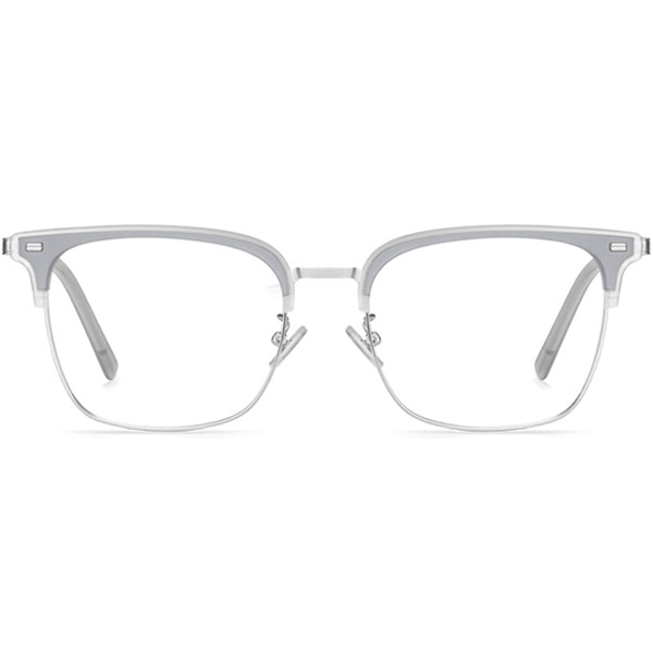 Browline Glasses A3905 - Wide Frames for Men with Larger Heads