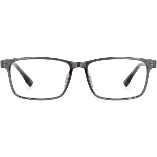 Rectangle Glasses EF1177 - Wide Frames For Men With Larger Heads