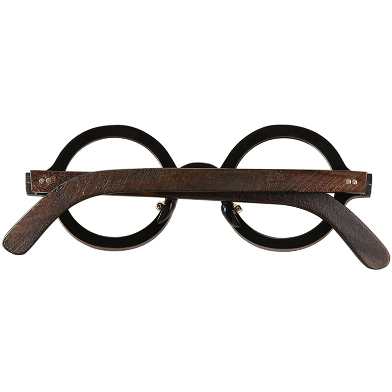 Buffalo Horn Round Glasses NJ1071