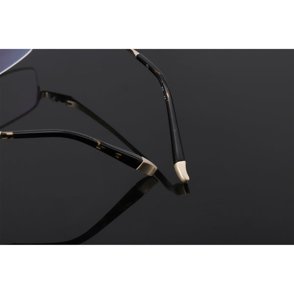 Rectangle Glasses EF1064 - Wide Frames For Men With Larger Heads