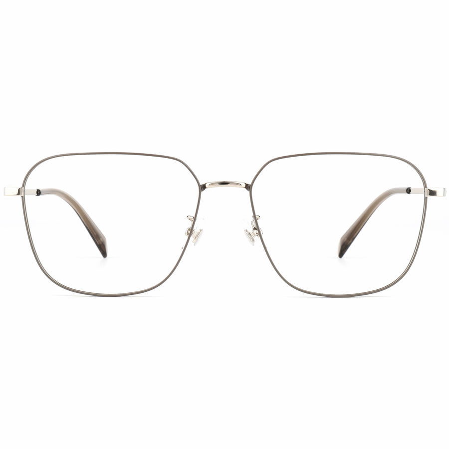 Square Glasses EF1146 - Wide Frames for Men with Larger Heads