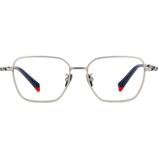 Square Glasses EF1170 - Wide Frames For Men With Larger Heads