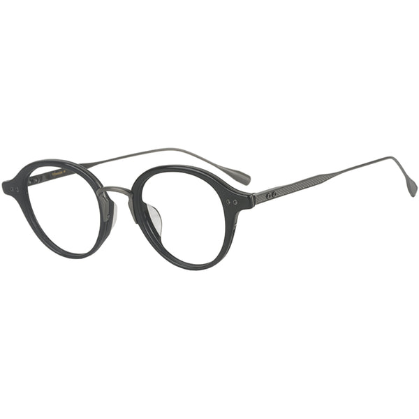 Round Glasses EF1026 - Wide Frames for Men with Larger Heads