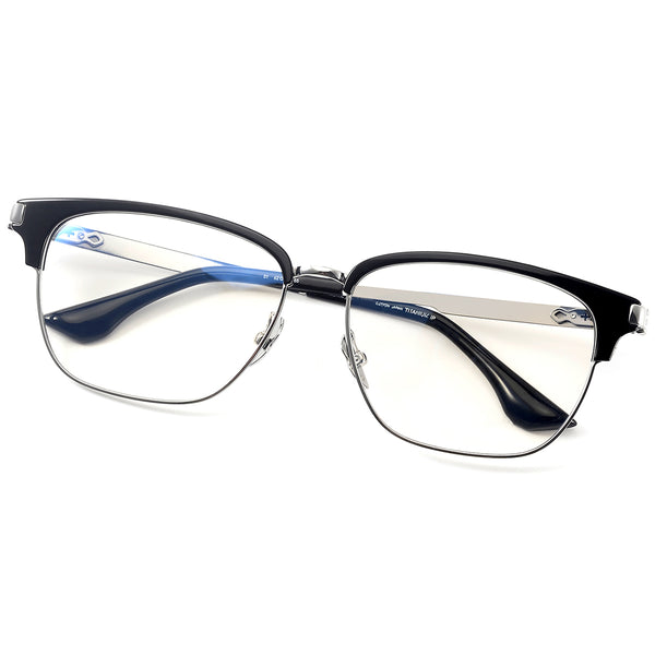 Browline Glasses EF1147 - Wide Frames for Men with Larger Heads