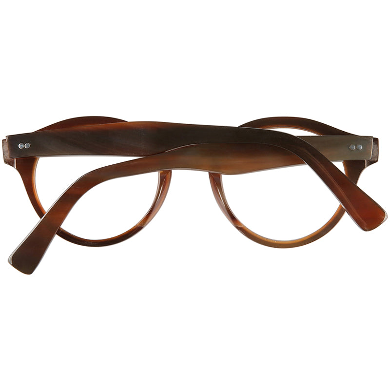 Buffalo Horn Round Glasses NJ1213