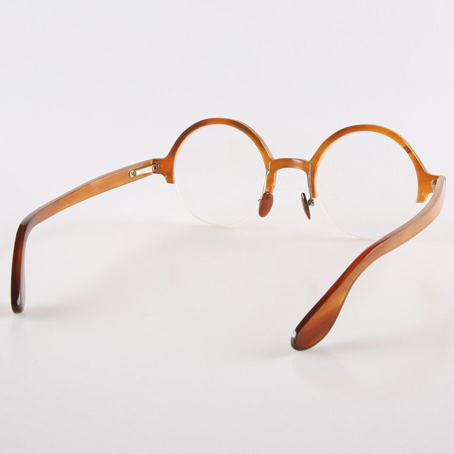 Buffalo Horn Round Glasses NJ1001