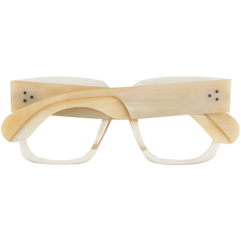 Buffalo Horn Square Glasses NJ1200