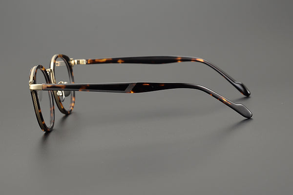 Round Glasses TG1046 - Wide Frames for Men with Larger Heads