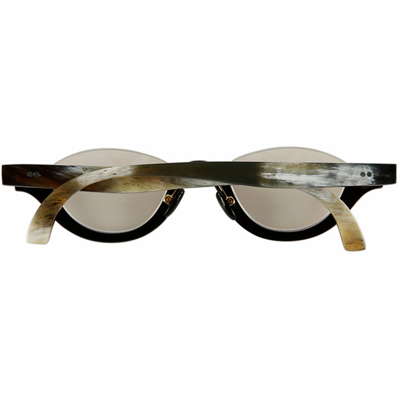 Buffalo Horn Oval Glasses NJ1144
