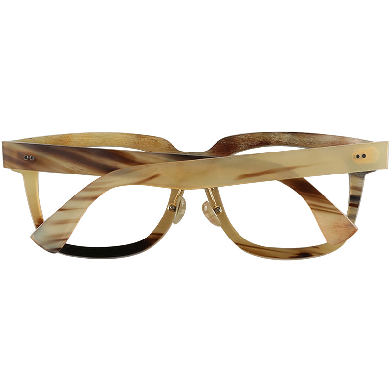 Buffalo Horn Square Glasses NJ1227