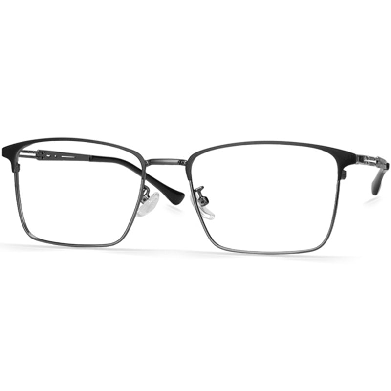 Rectangle Glasses EF1007 - Wide Frames for Men with Larger Heads