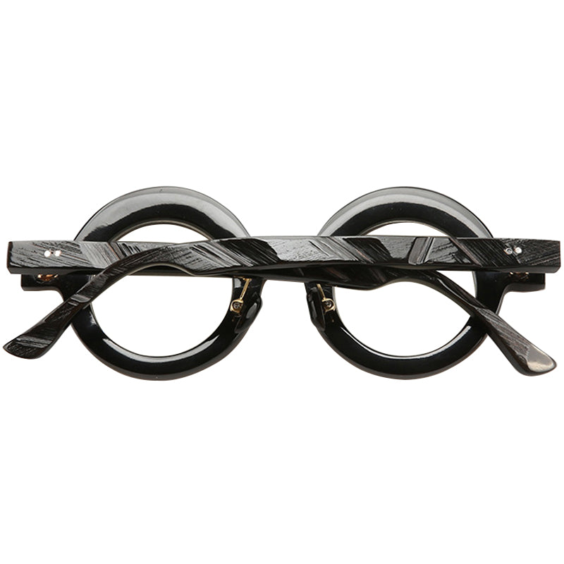 Buffalo Horn Round Glasses NJ1070