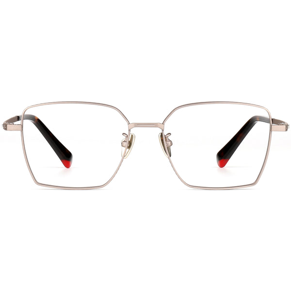 Square Glasses EF1166 - Wide Frames For Men With Larger Heads