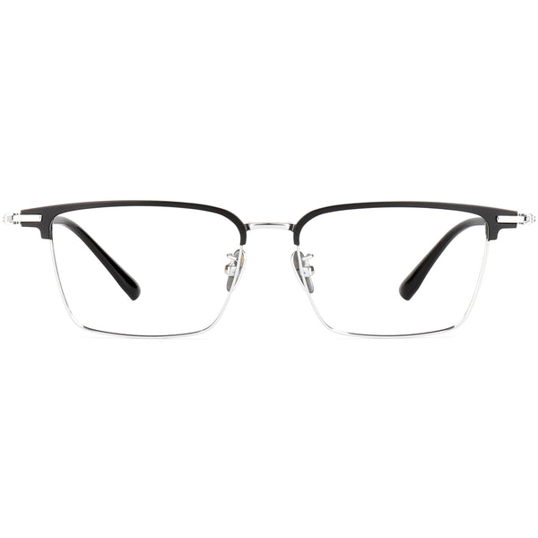 Square Glasses EF1115 - Wide Frames for Men with Larger Heads