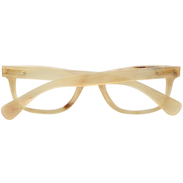 Buffalo Horn Rectangle Glasses NJ1131