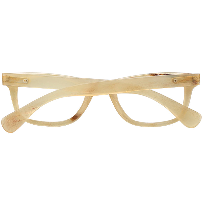 Buffalo Horn Rectangle Glasses NJ1131
