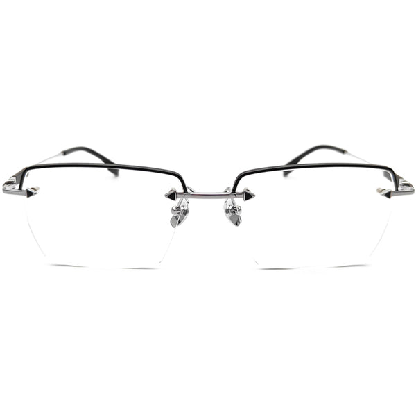 Rectangle Glasses EF1106 - Wide Frames for Men with Larger Heads