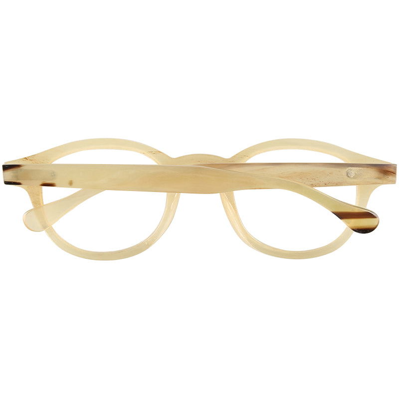 Buffalo Horn Round Glasses NJ1014