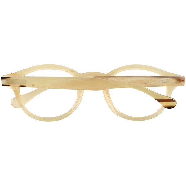 Buffalo Horn Round Glasses NJ1014