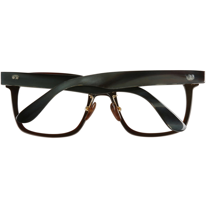Buffalo Horn Square Glasses NJ1189