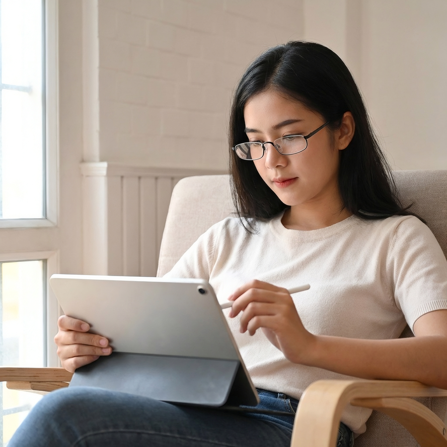 Rectangle Glasses RV1015