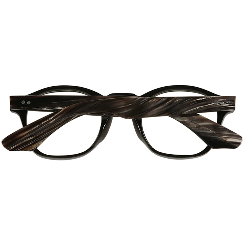 Buffalo Horn Square Glasses NJ1246