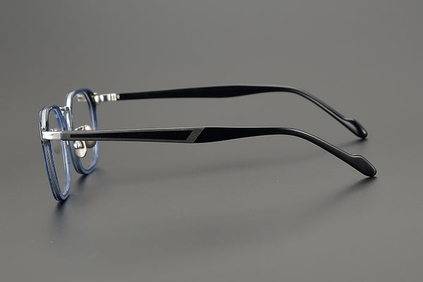 Square Glasses TG1045 - Wide Frames for Men with Larger Heads
